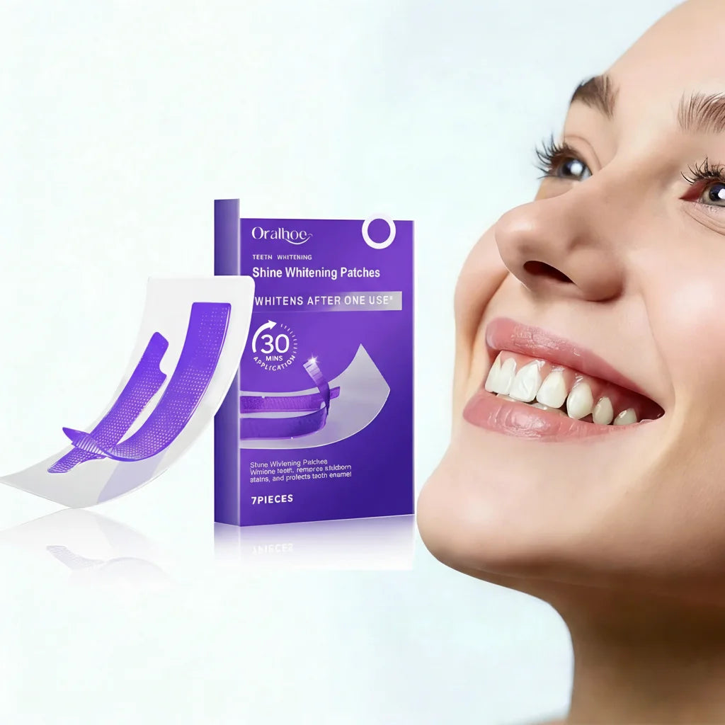 Shine Whitening Patches: Dazzle in 30 Minutes, Instantly Confident!