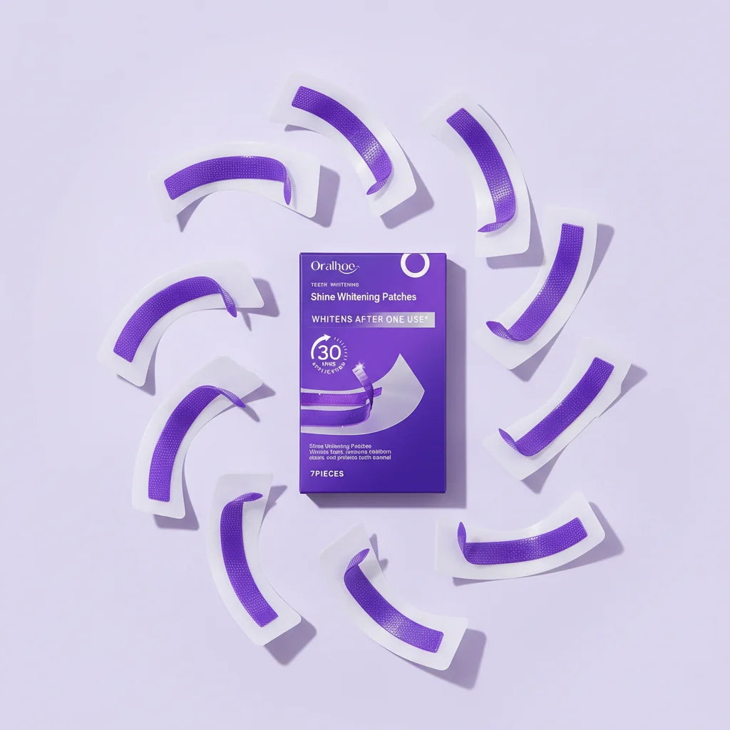 Shine Whitening Patches: Dazzle in 30 Minutes, Instantly Confident!